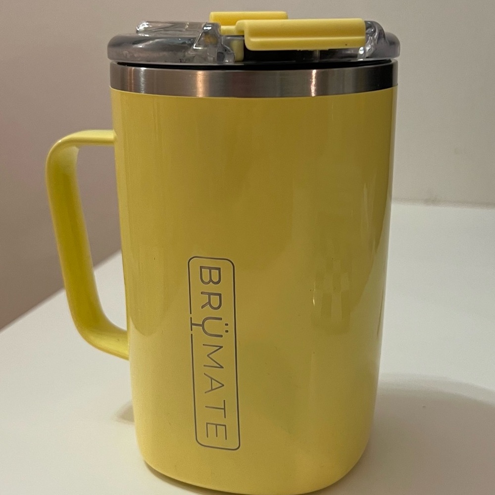 BrüMate Yellow Insulated Mug